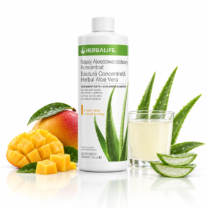 Bylinný nápoj z aloe Aloe Mango 473 ml