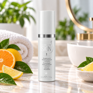 SKIN Rozjasňujúci čistiaci prípravok s citrusom - 50 ml