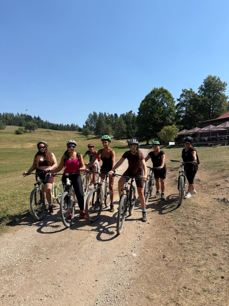 Cyklistický výlet klientov Herbafit